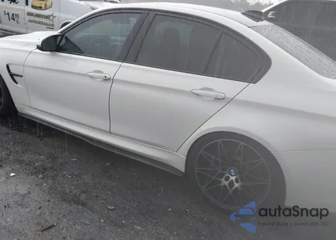 2018 BMW M3 из США, поврежденный, VIN WBS8M9C57J5L71611